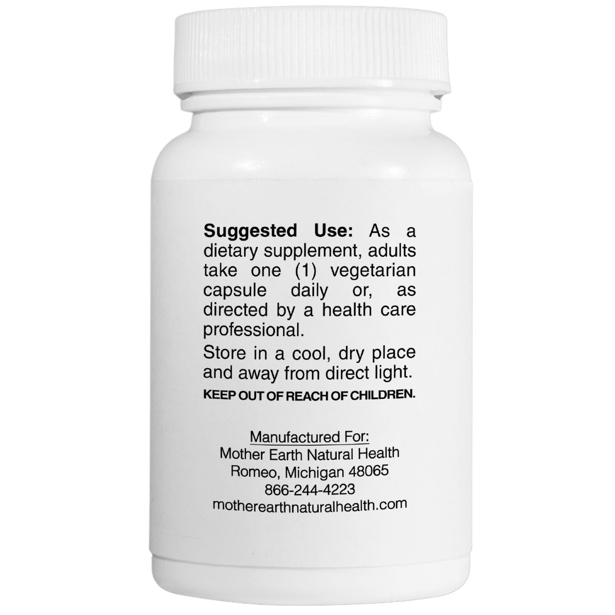 Mother Earth Supplements Biotin 5000mcg - Capsules
