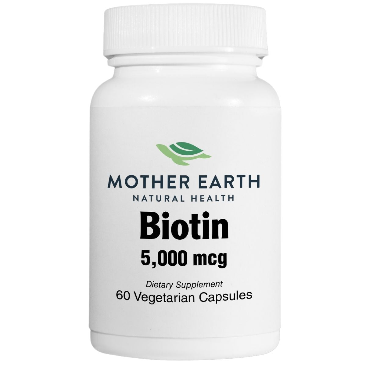 Mother Earth Supplements Biotin 5000mcg - Capsules