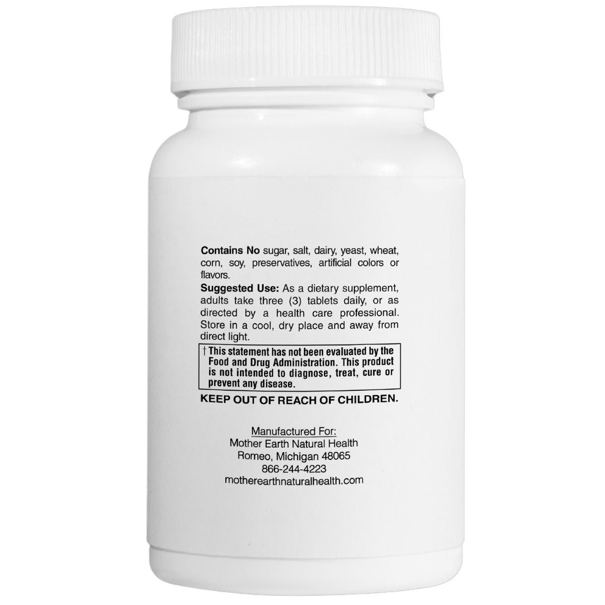 Mother Earth Supplements Blood Pressure Support - Tablets