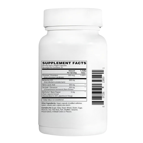 Mother Earth Supplements Advanced Blood Sugar Support - Capsules