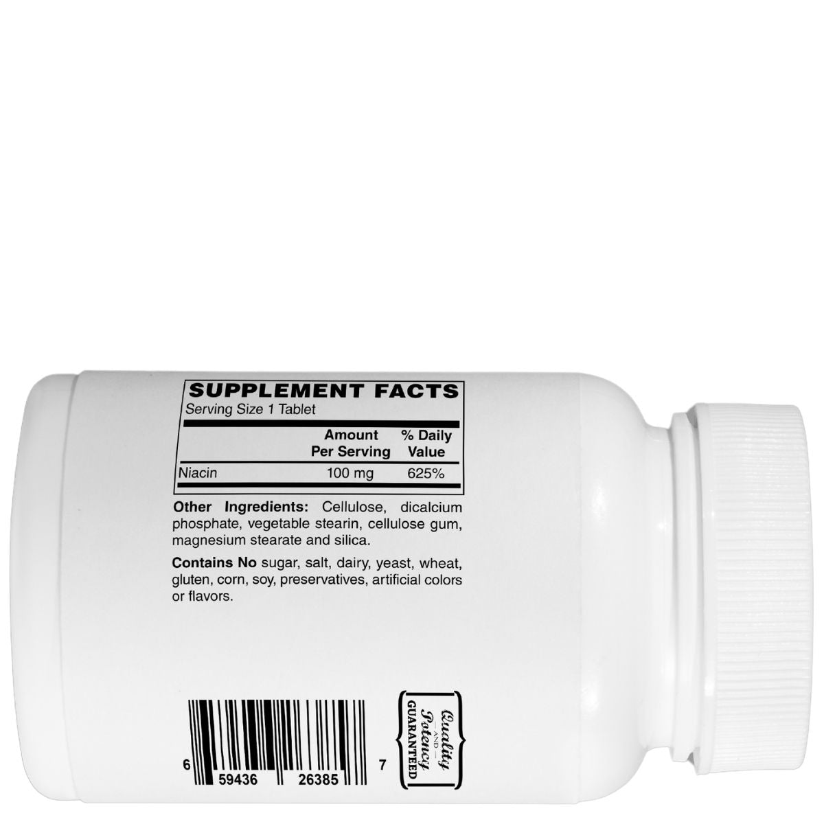 Mother Earth Natural Health - Niacin Tablets