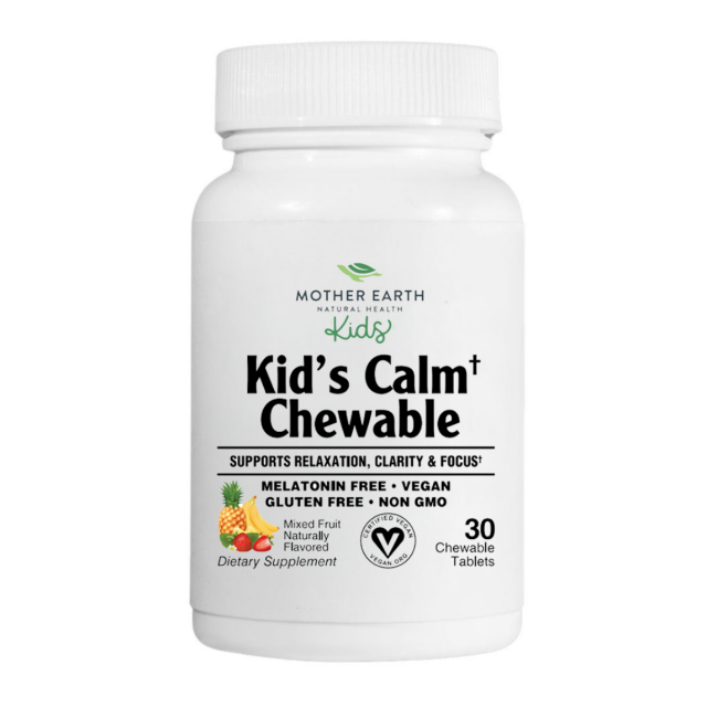 Mother Earth KIDS Kid's Calm - Chewable Mixed Berry Tablets