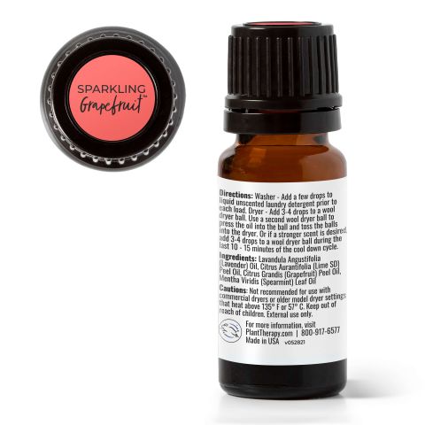Plant Therapy Essential Oil Laundry Blend - Sparkling Grapefruit