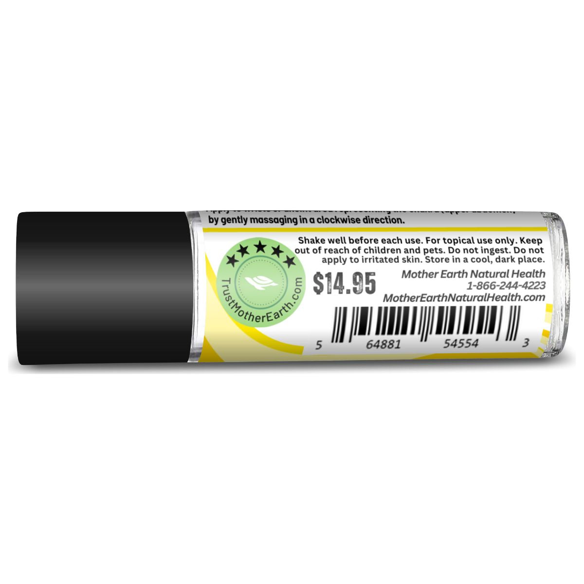 Mother Earth Natural Health - Essential Oil Roll On - 3rd Chakra - Inner Strength