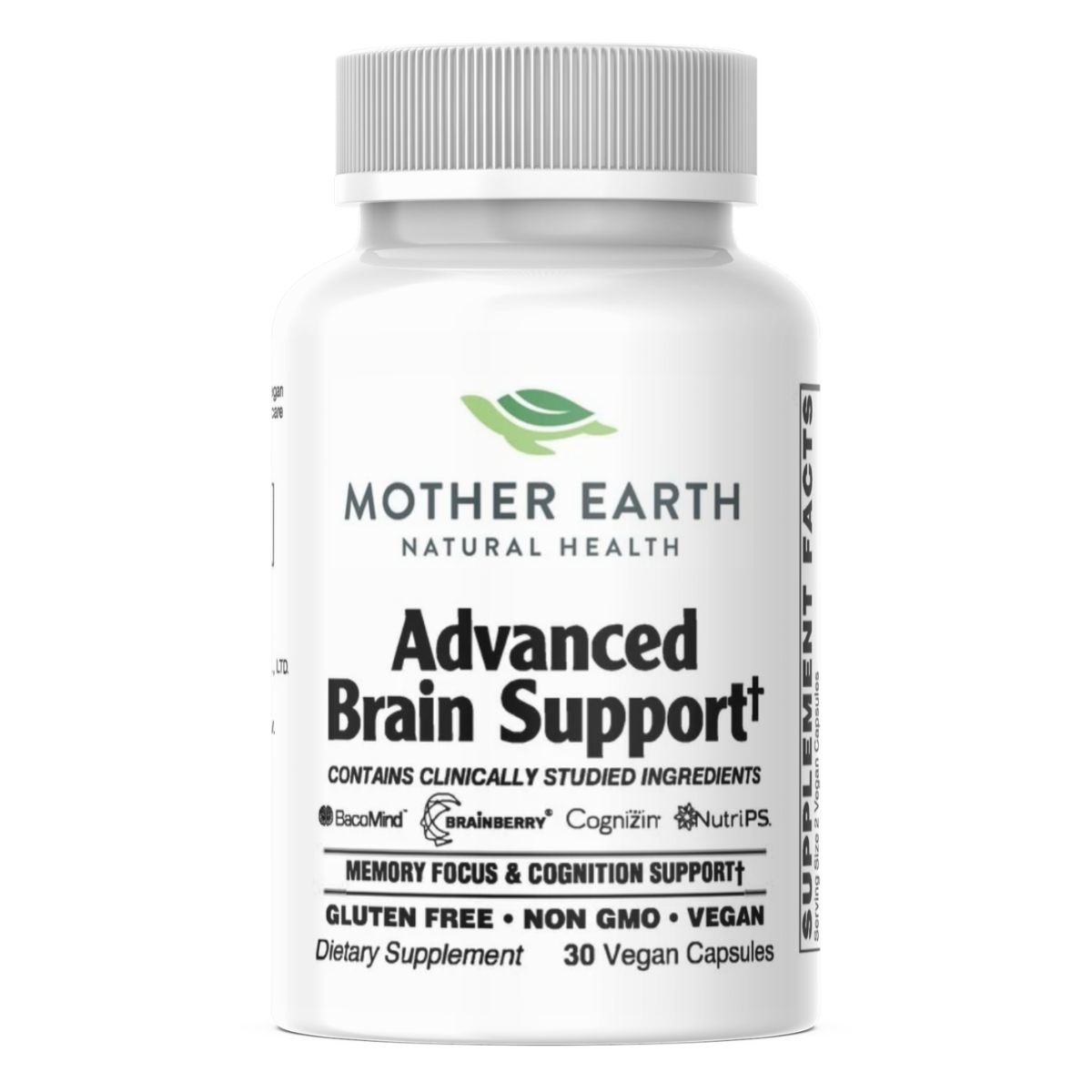 Mother Earth Supplements - Advanced Brain Support 30ct