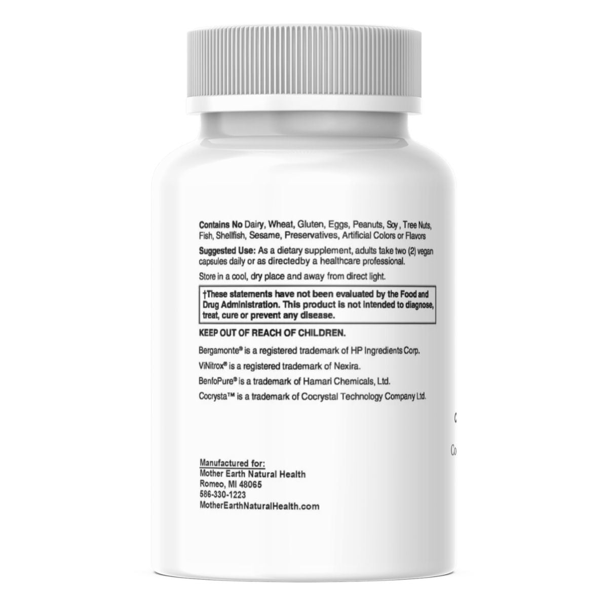 Mother Earth Supplements - Advanced Cardio Care 60ct