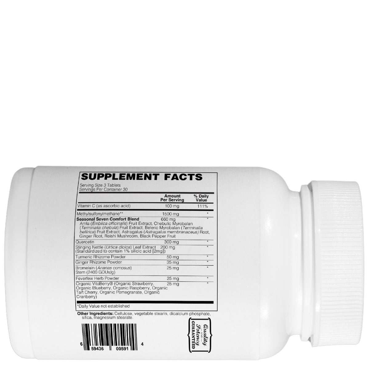 Mother Earth Natural Health All Season Support - Tablets