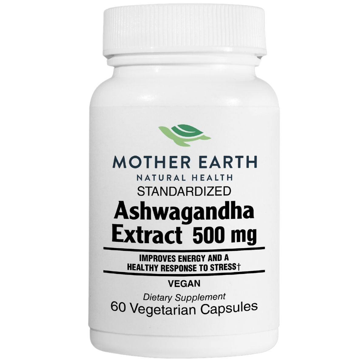 Mother Earth Supplements Ashwagandha Extract 500mg - Capsules