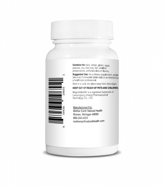 Mother Earth Supplements Coenzymated B-12, Folate & B-6 - Chewable Tablets