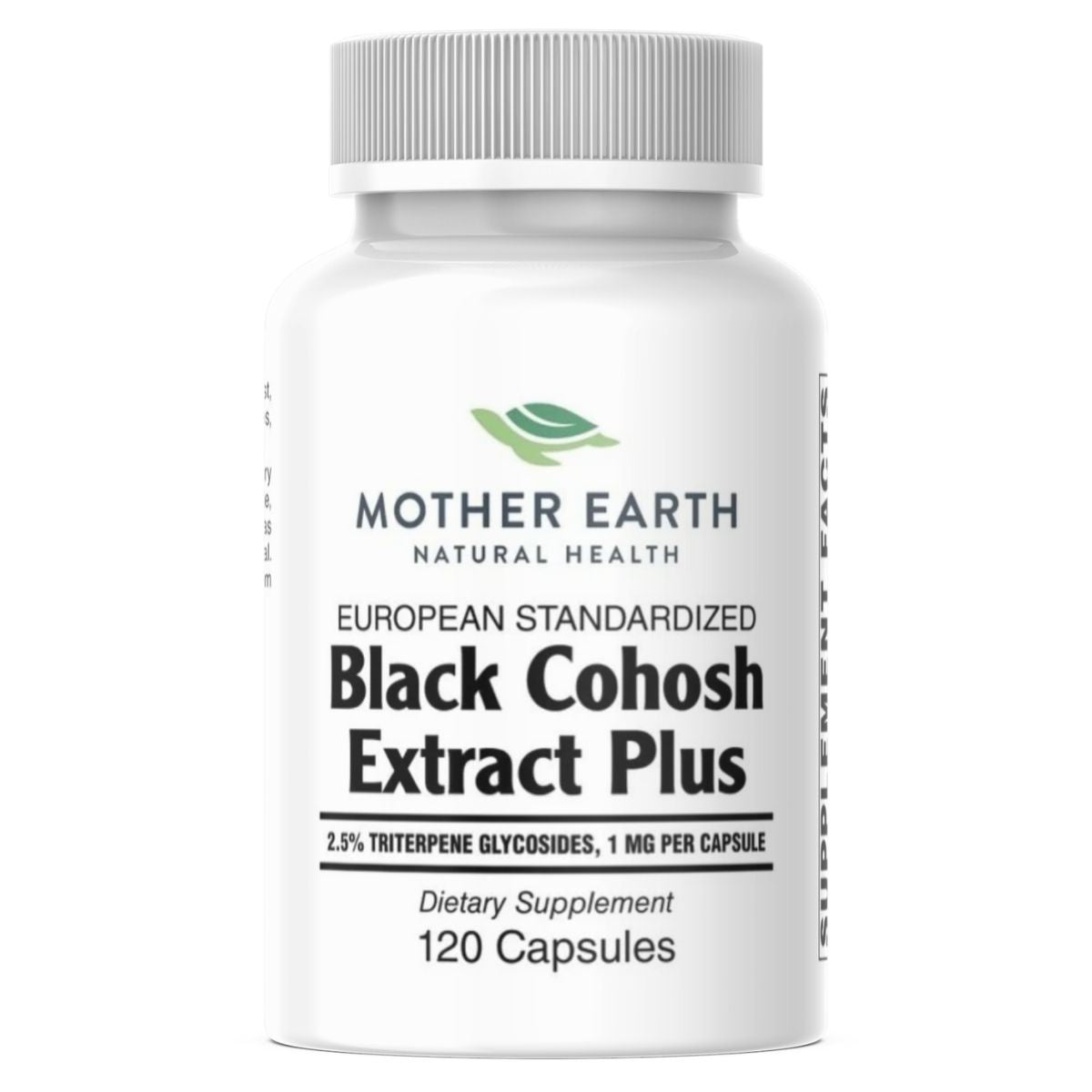 Mother Earth Supplements Black Cohosh Extract Plus - 120 Capsules
