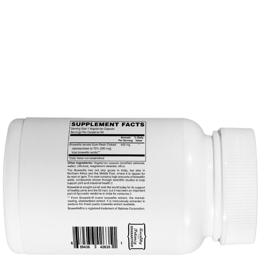 Mother Earth Supplements Boswellia Extract - Capsules