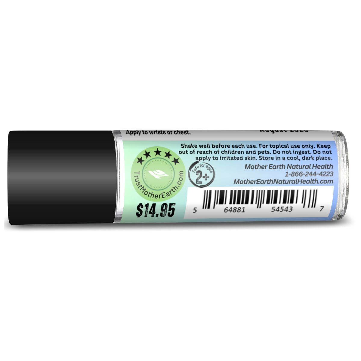 Mother Earth Natural Health - Essential Oil Roll On - Cough Be Gone!