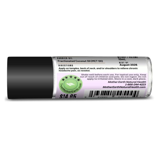 Mother Earth Natural Health Essential Oil Roll On - Frankincense