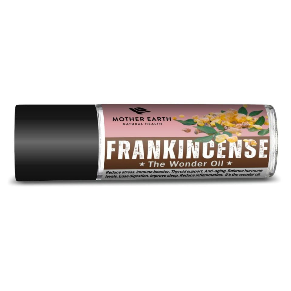 Mother Earth Natural Health Essential Oil Roll On - Frankincense