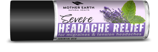 Mother Earth Natural Health - Essential Oil Roll On - Severe Headache Relief