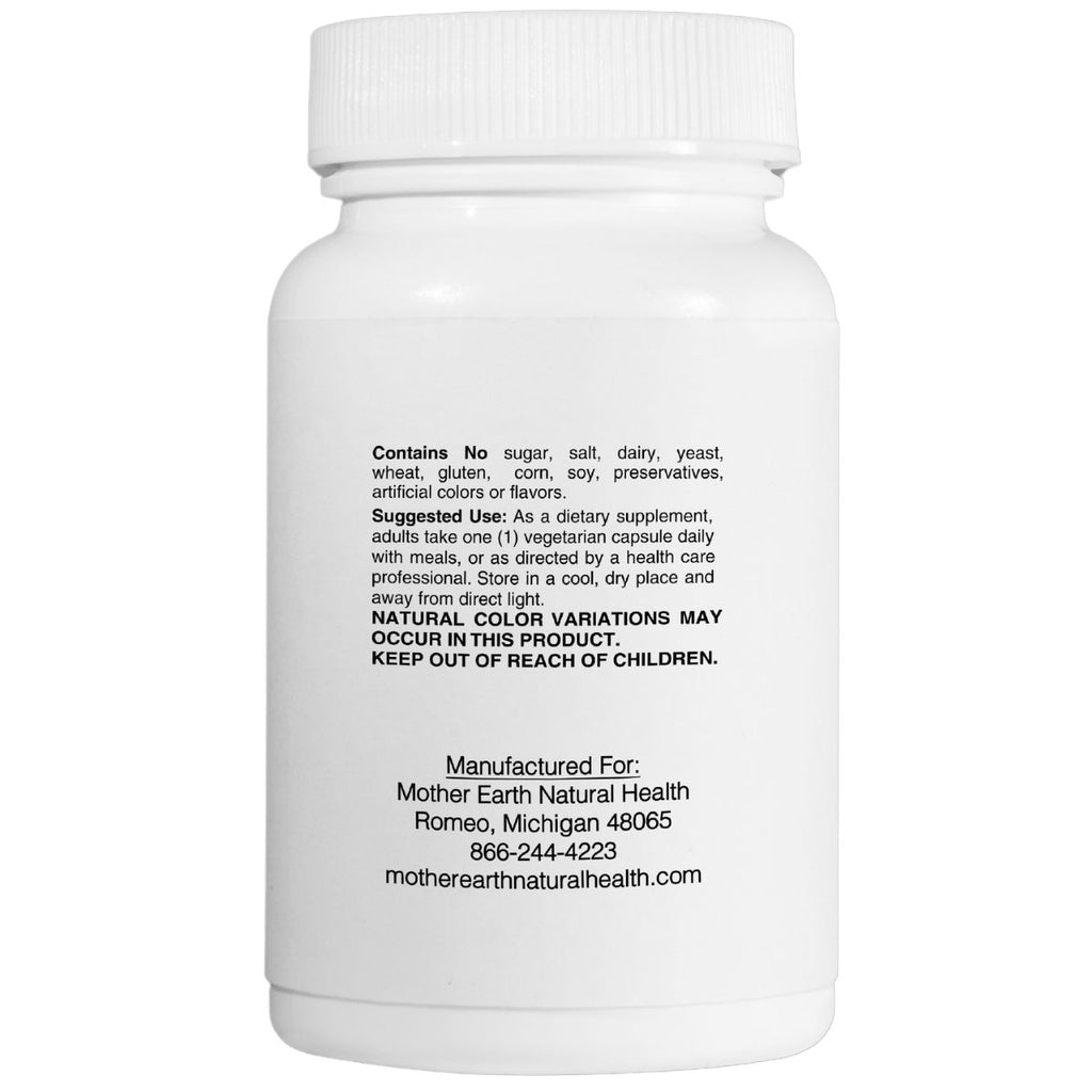 Mother Earth Supplements Ginkgo Biloba Extract 120mg - Capsules