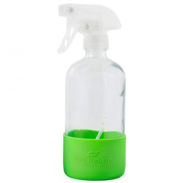 Plant Therapy Glass Spray Bottle - Green - 16oz