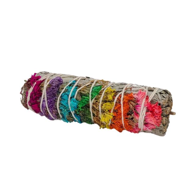Handmade Smudge Bundle - 7 Chakras Sage