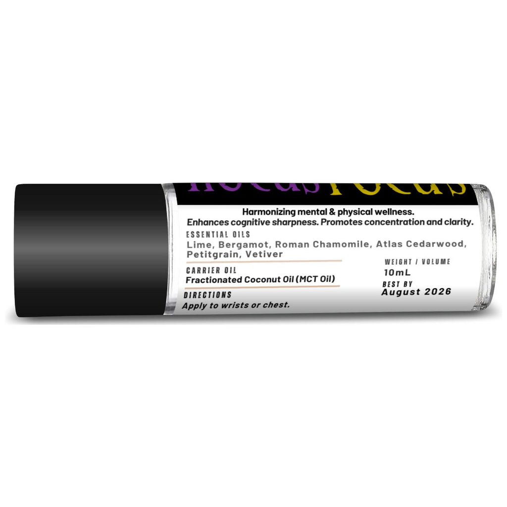 Mother Earth Natural Health Essential Oil Roll On - Hocus Focus