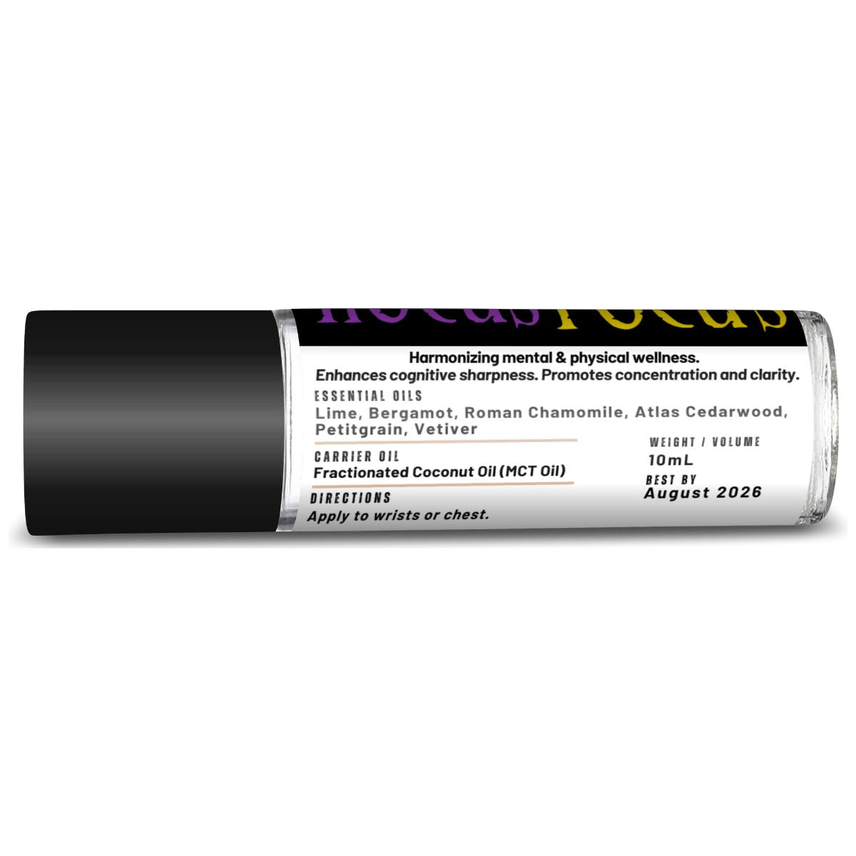 Mother Earth Natural Health Essential Oil Roll On - Hocus Focus