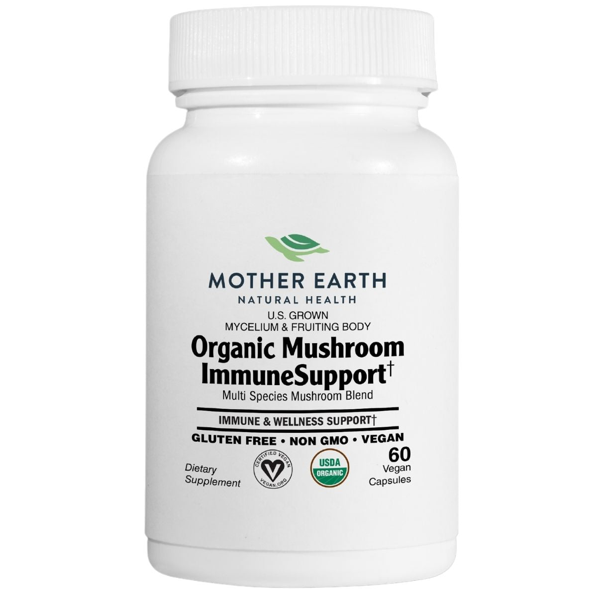 Mother Earth Natural Health - Immune Support Functional Mushroom Capsules