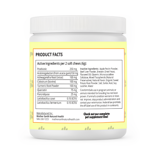 Mother Earth Pets Canine Soft Chews - Allergy