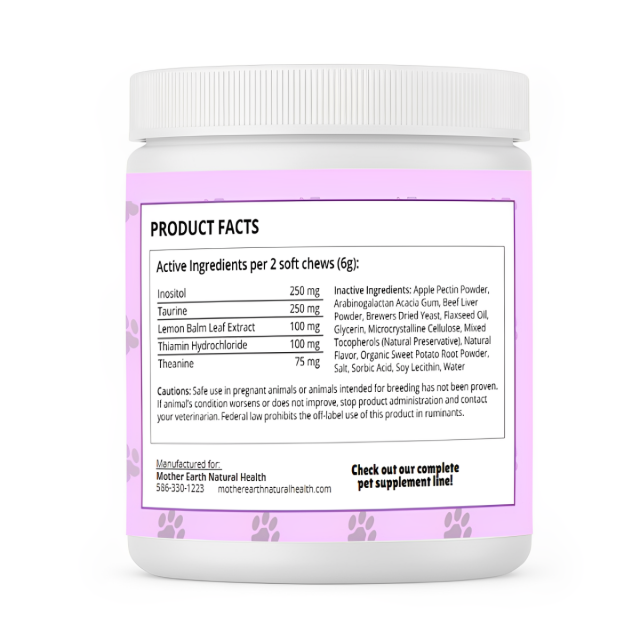 Mother Earth Pets Canine Soft Chews - Calm