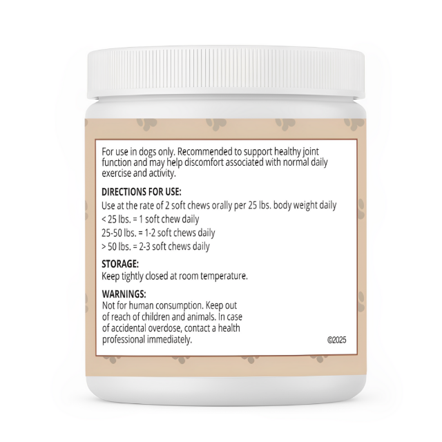 Mother Earth Pets Canine Soft Chews - Hip & Joint