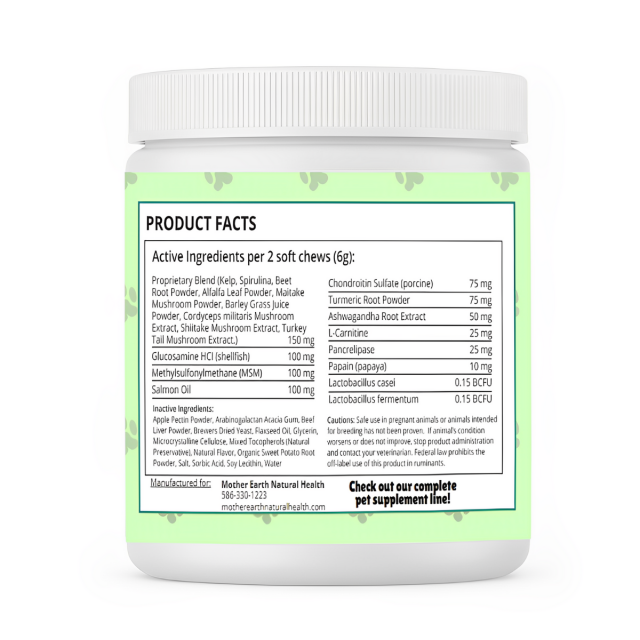 Mother Earth Pets Canine Soft Chews - Multivitamin