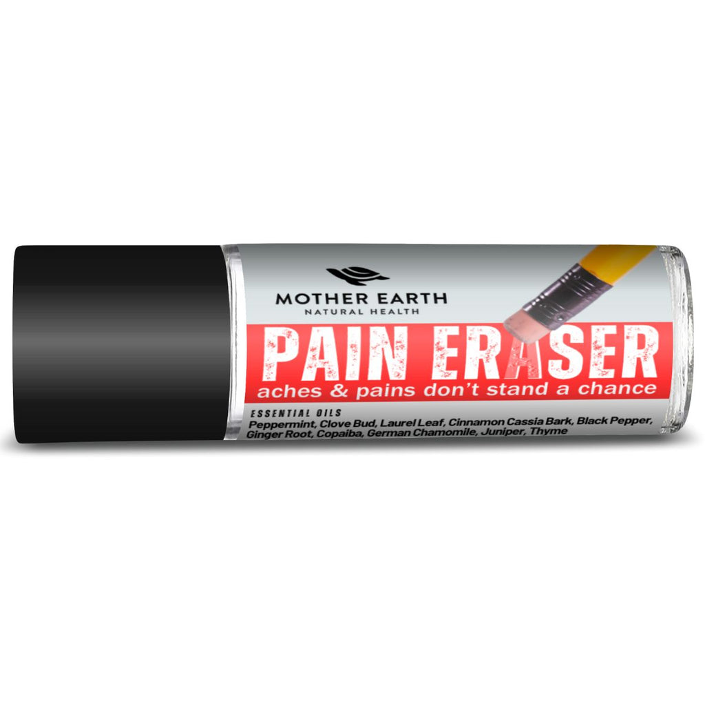 Mother Earth Natural Health Essential Oil Roll On - Pain Eraser