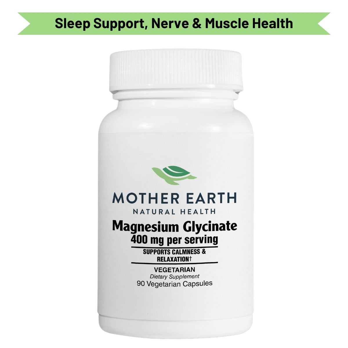 Mother Earth Natural Health Magnesium Glycinate - Capsules