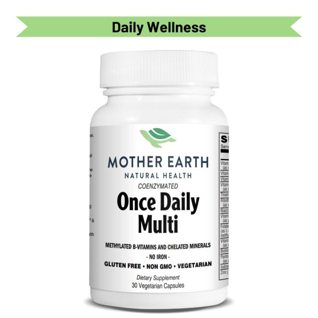 Mother Earth Supplements Coenzymated Once Daily Multivitamin - Capsules