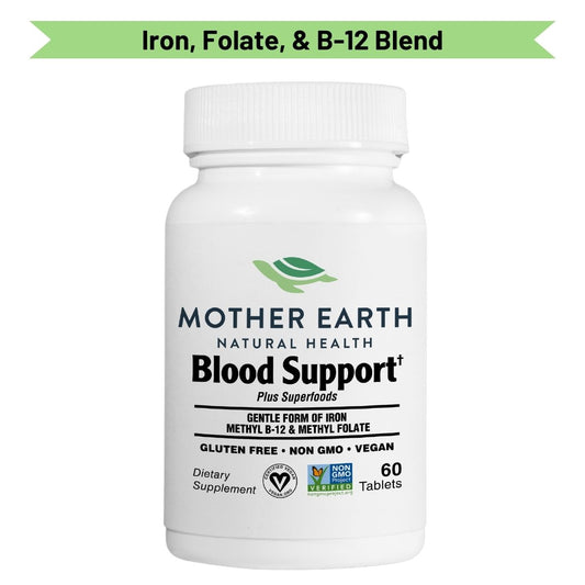 Mother Earth Natural Health - Blood Support Plus Tablets