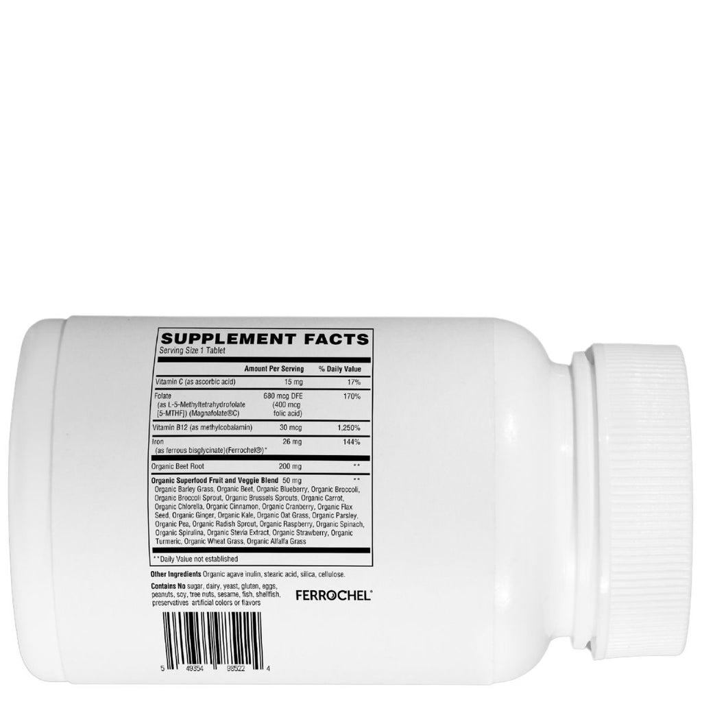 Mother Earth Supplements Blood Support Plus Superfoods - Tablets