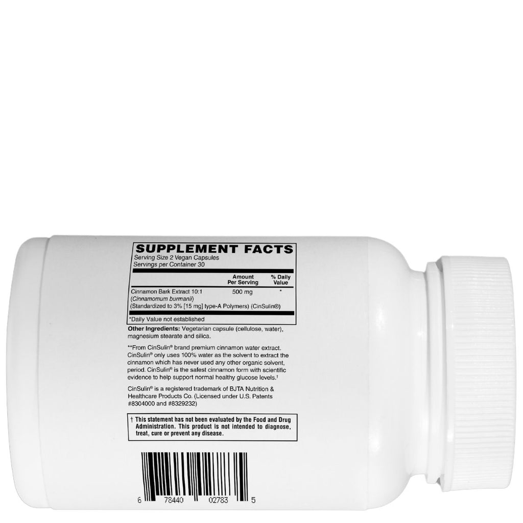 Mother Earth Supplements Cinnamon Extract - Capsules
