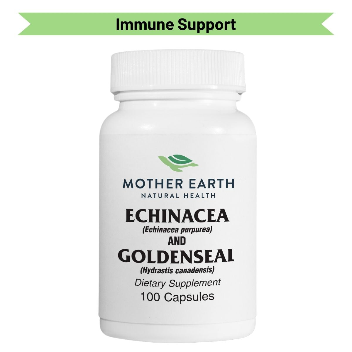 Mother Earth Natural Health - Echinacea and Goldenseal Capsules