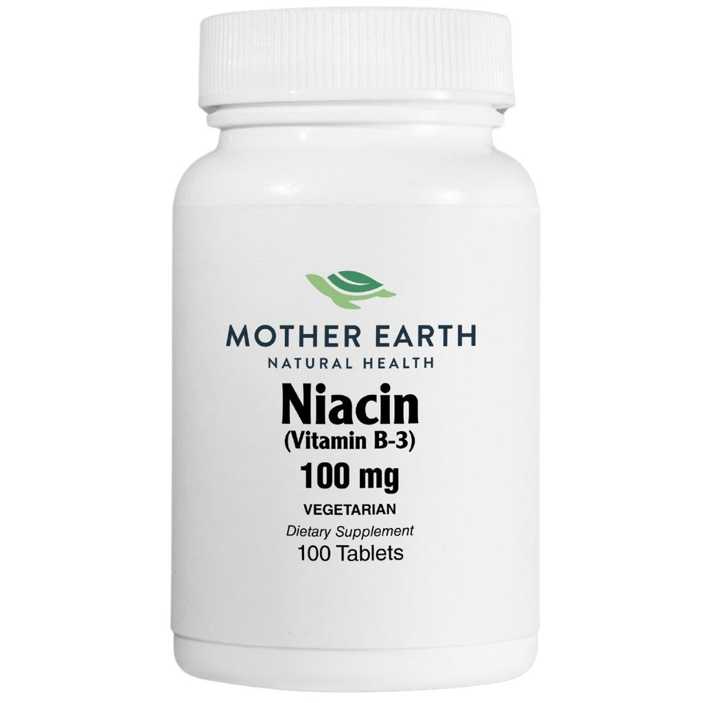 Mother Earth Natural Health Niacin - Tablets