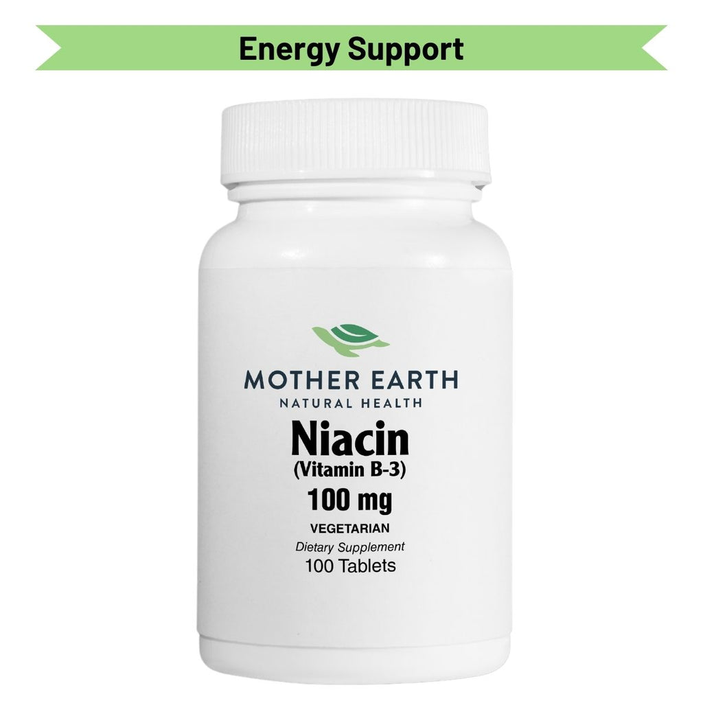 Mother Earth Natural Health Niacin - Tablets