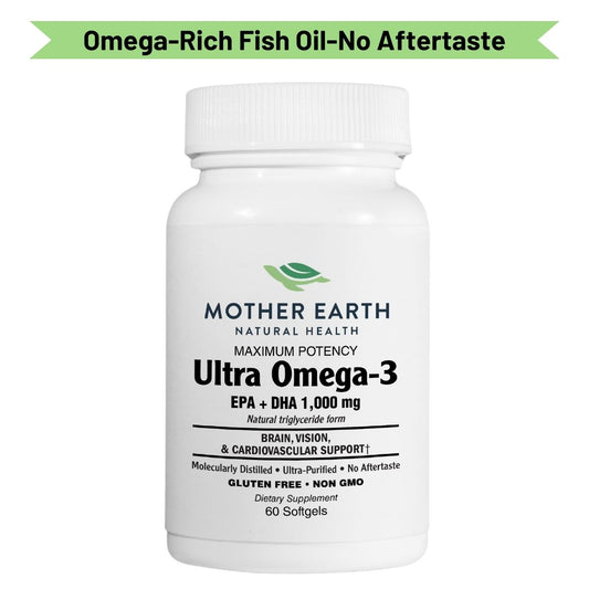 Mother Earth Natural Health - Ultra Omega-3 Softgels