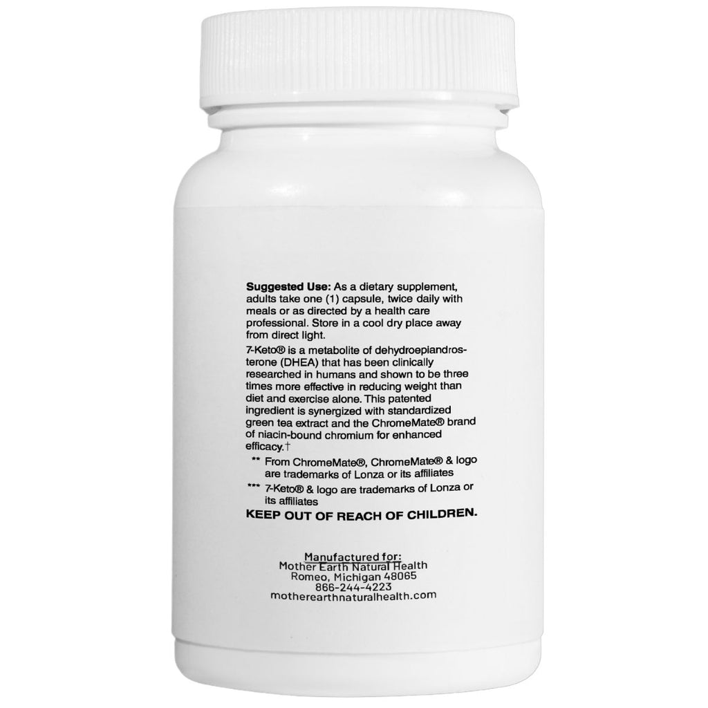 Mother Earth Supplements 7-Keto Fit - Capsules