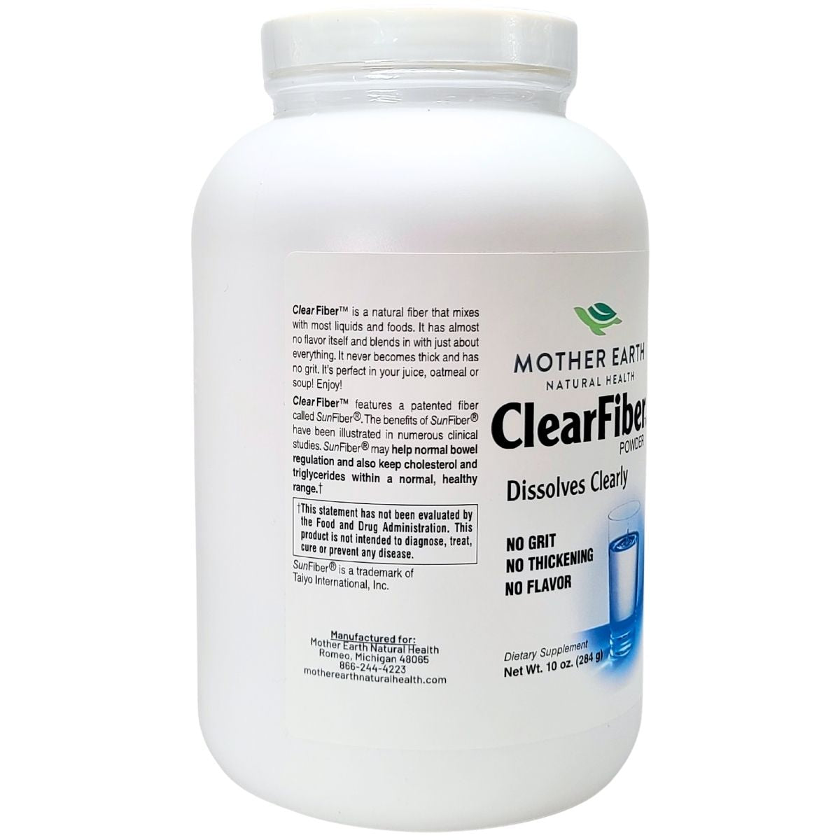 Mother Earth Natural Health - ClearFiber Powder Supplement