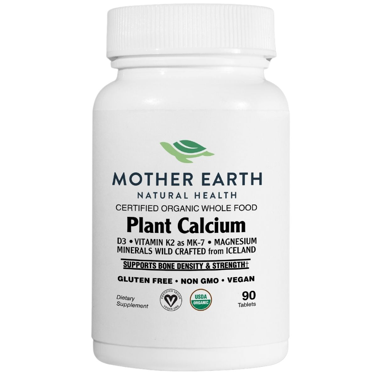 Mother Earth Natural Health - Plant Calcium Tablets