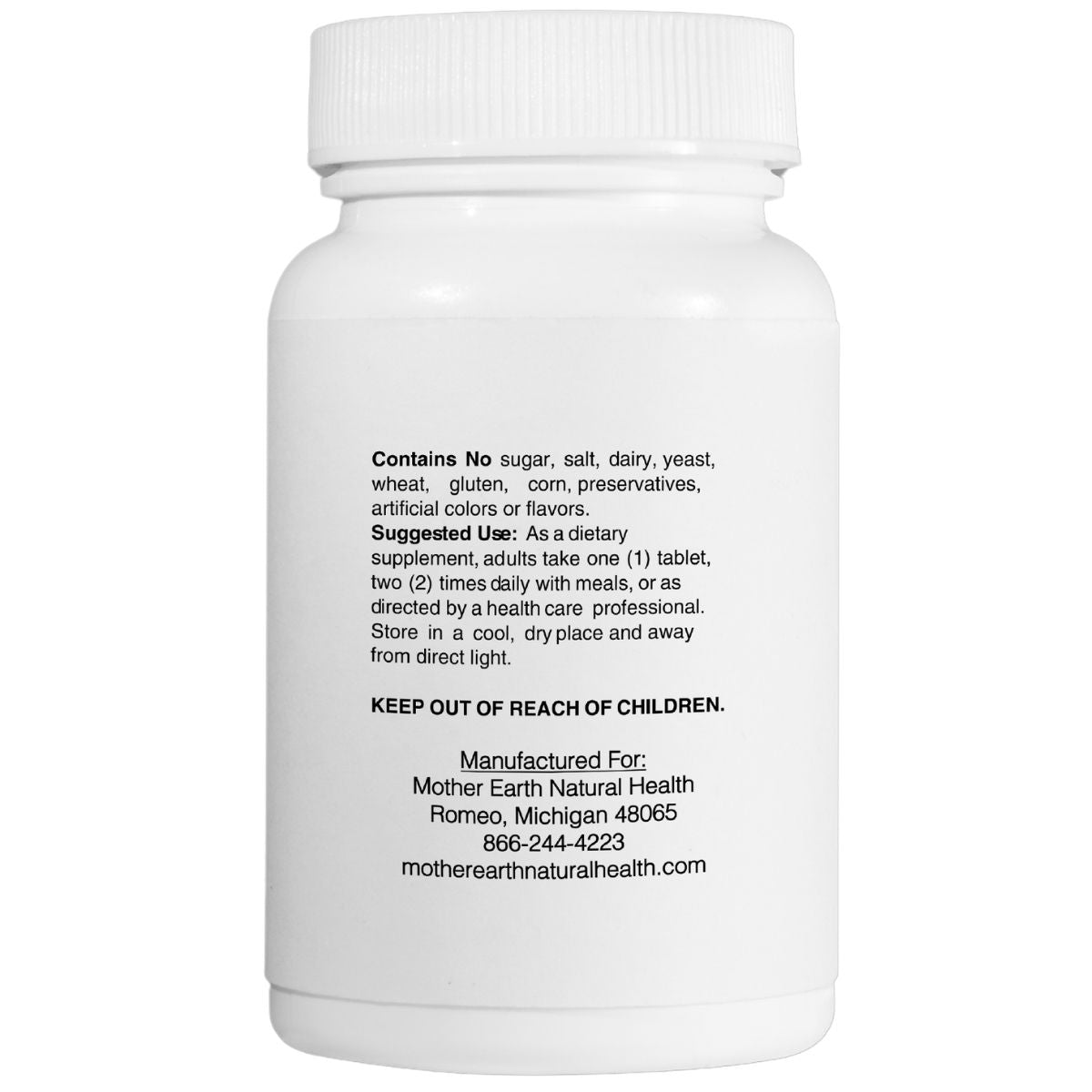 Mother Earth Supplements Quercetin 500-Plus - Tablets