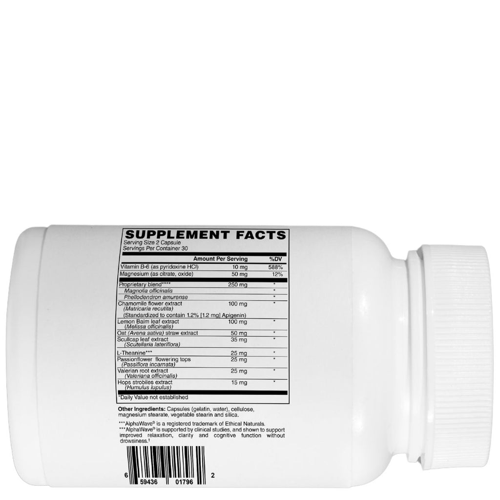 Mother Earth Natural Health Relaxation Support - Capsules