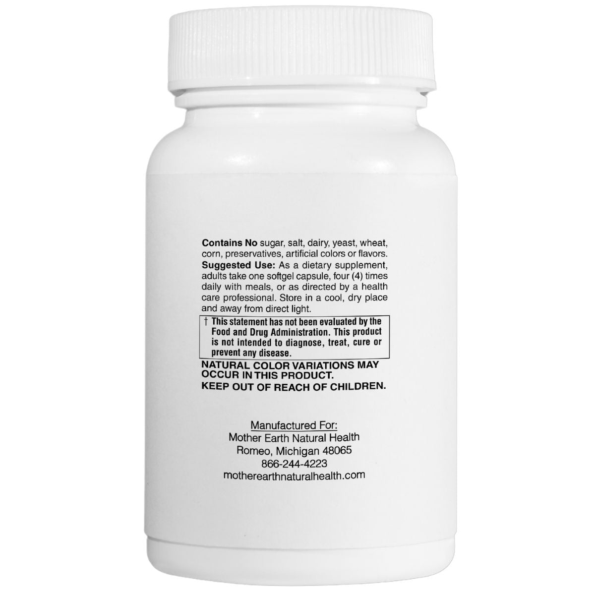 Mother Earth Supplements Saw Palmetto & Pygeum Plus - Softgels