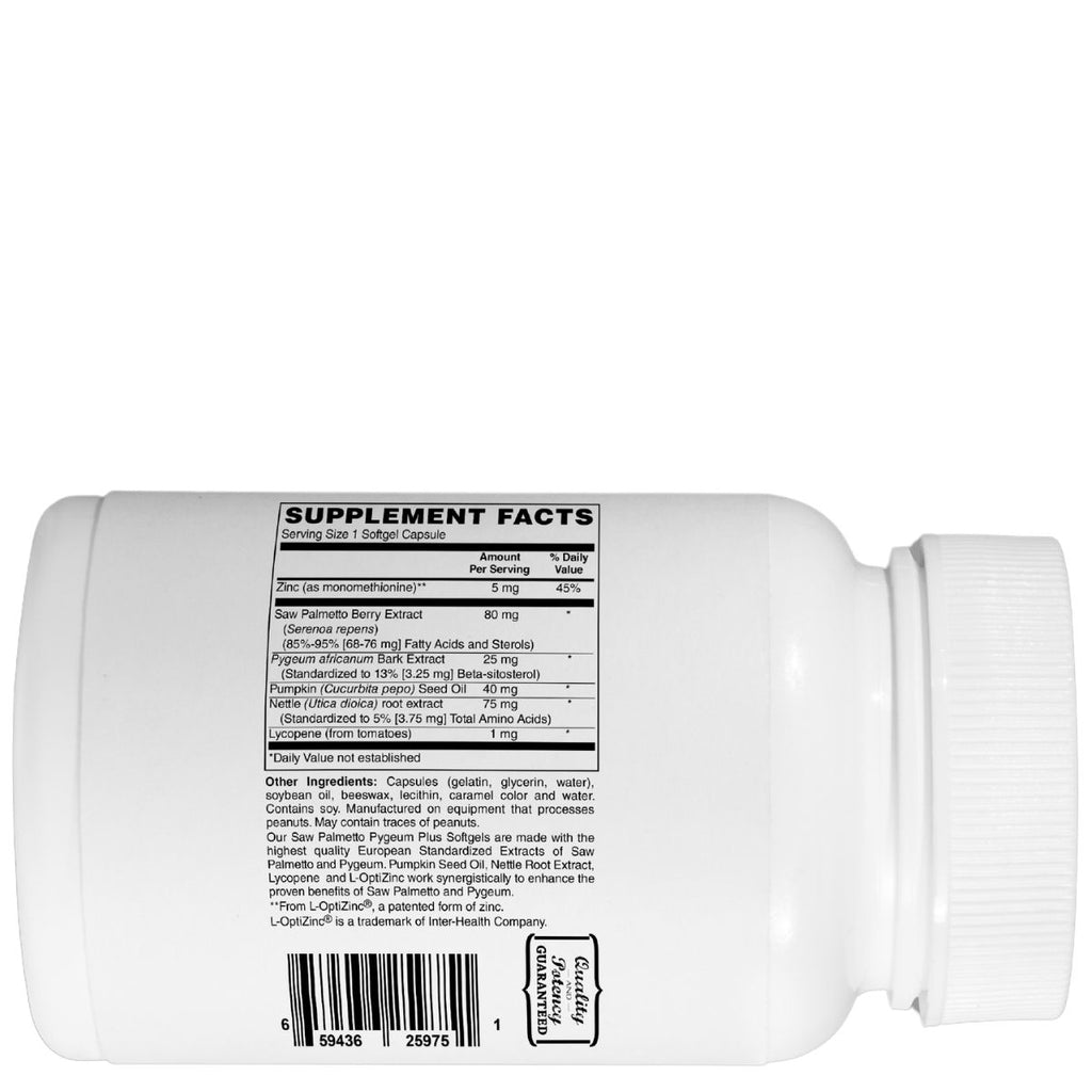 Mother Earth Supplements Saw Palmetto & Pygeum Plus - Softgels