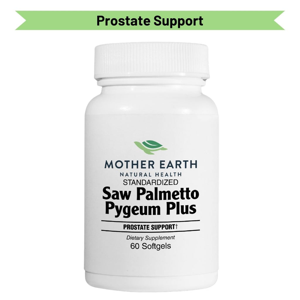 Mother Earth Supplements Saw Palmetto & Pygeum Plus - Softgels