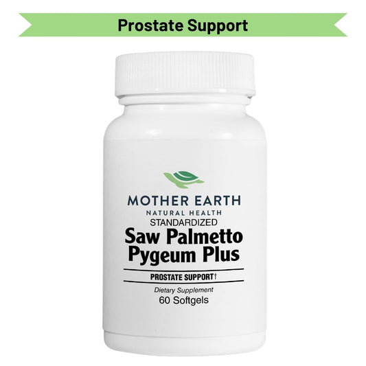 Mother Earth Natural Health - Saw Palmetto Pygeum Plus Softgels