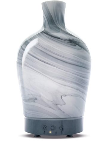 Serene Living Essential Oil Diffuser- Carrara Marble