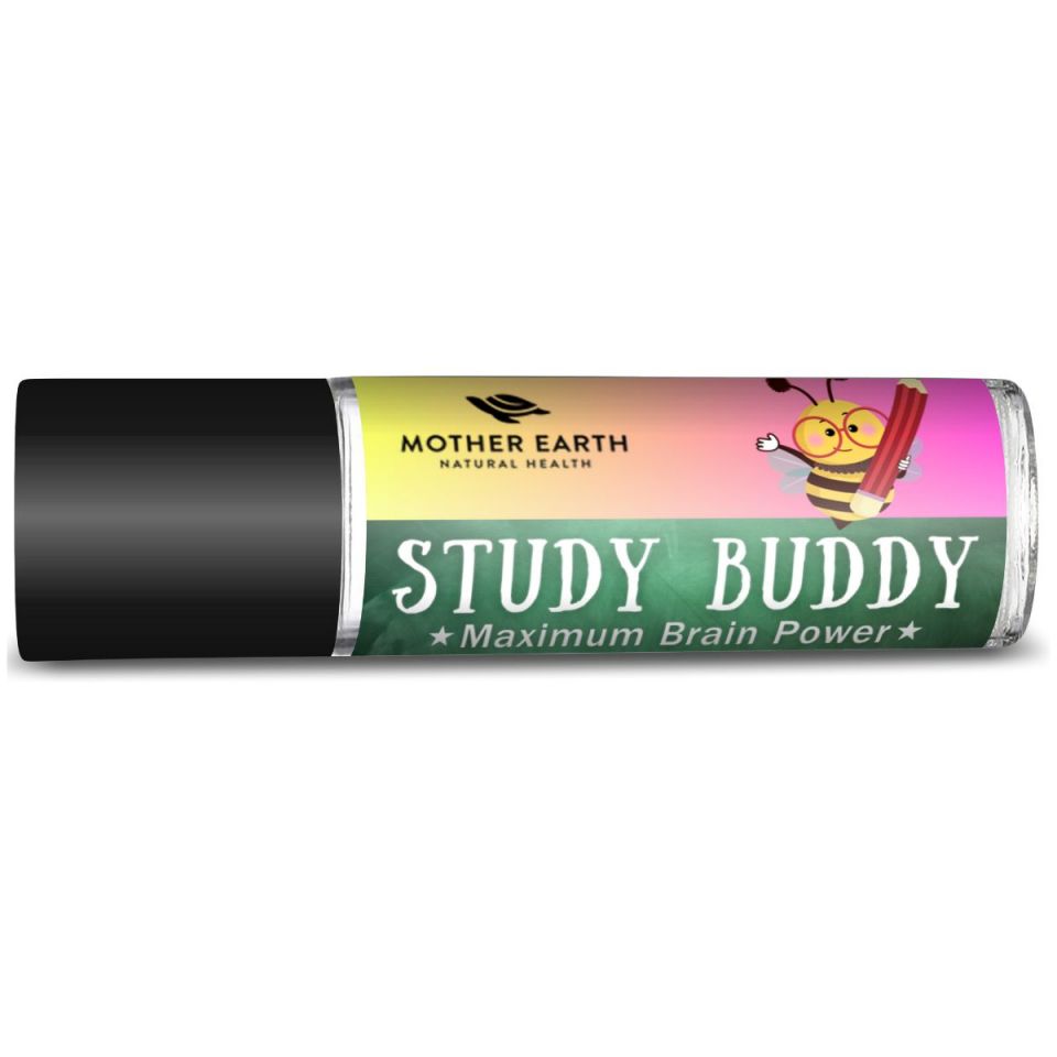 Mother Earth Natural Health Essential Oil Roll On - Study Buddy